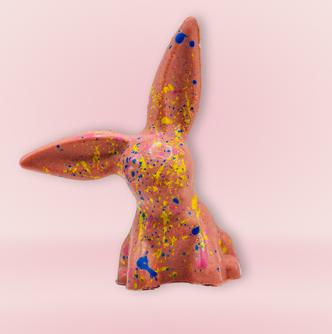 Osterhase - Erdbeerschokolade