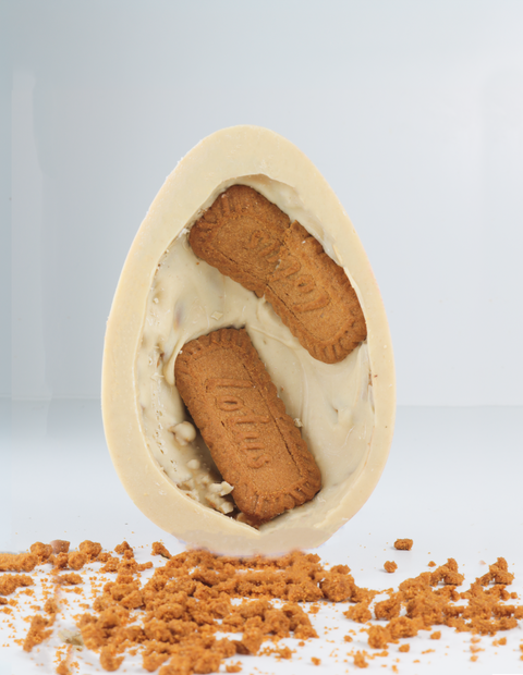 XXL Osterei - Haselnuss Biscoff