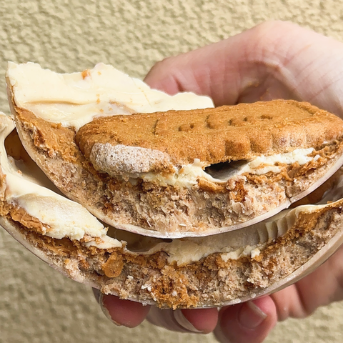 XXL Osterei - Haselnuss Biscoff